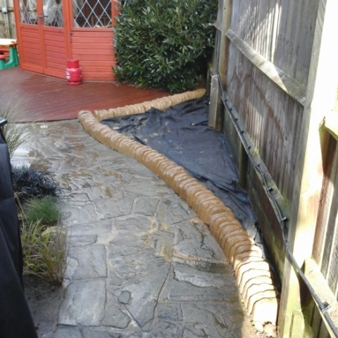 Stone and gravel work