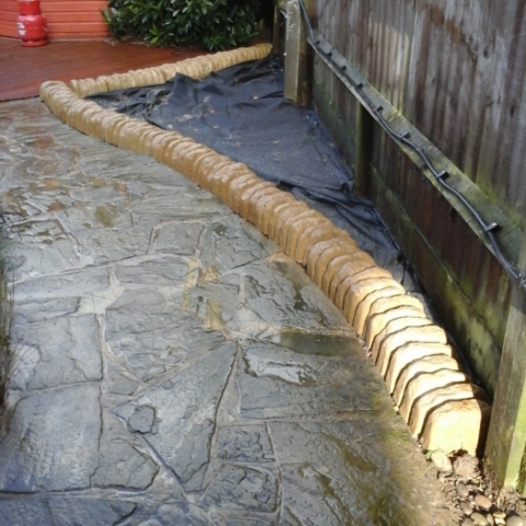 Stone and gravel work