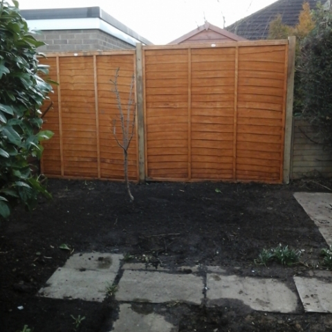 Fence work